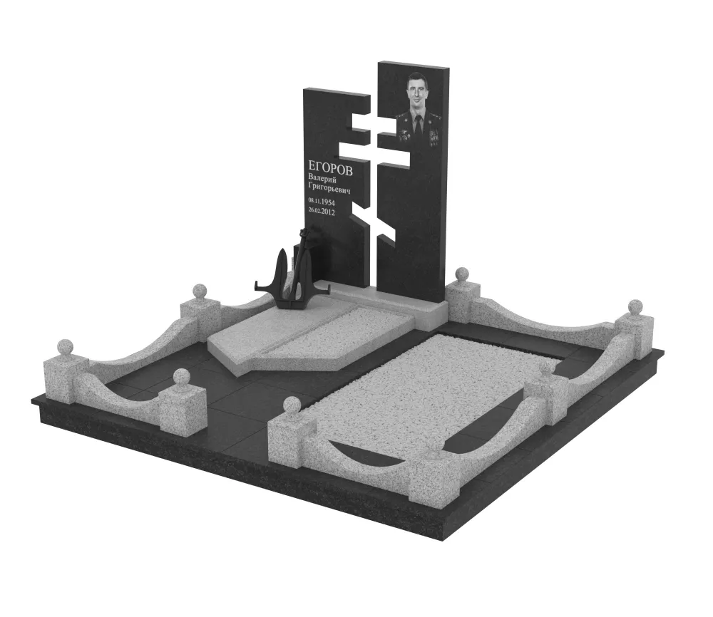 Комплекс мемориальный гранит Карельский – К-07 | Мемориальные комплексы
