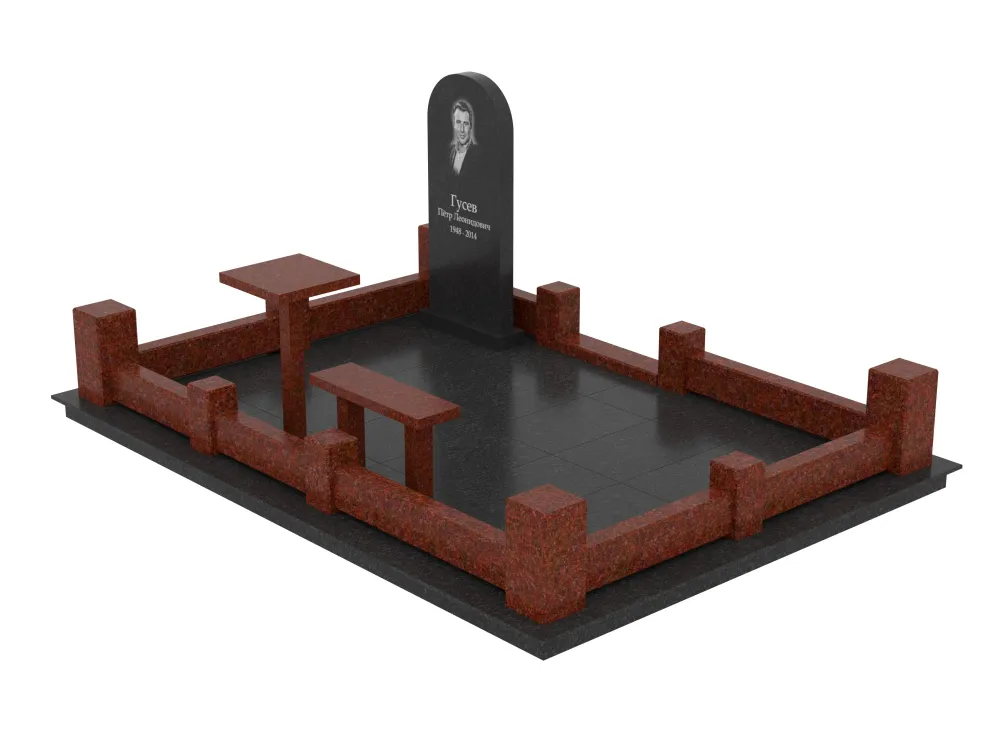 Комплекс мемориальный гранит Карельский – К-08 | Мемориальные комплексы
