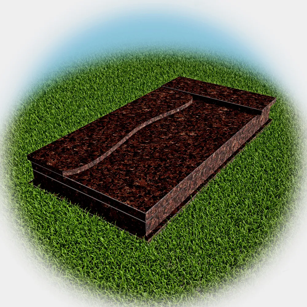 Гранитная надгробная плита – 074 | Надгробные плиты